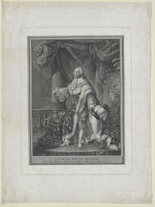 Kong af Frankrig Louis XVI af Artist Unknown