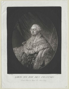 Kong af Frankrig Louis XVI af Artist Unknown