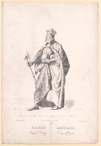 Kong af Ungarn, den hellige Ladislaus I af Artist Unknown
