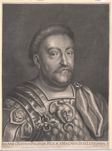 Kong af Polen Johann III Sobieski (print) af Artist Unknown