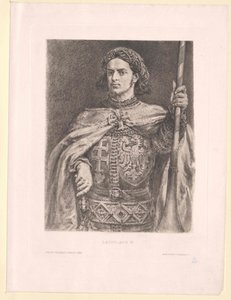 Kongen af Polen Vladislav III af Artist Unknown
