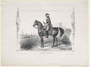 Kongen af Preussen Frederik II af Artist Unknown