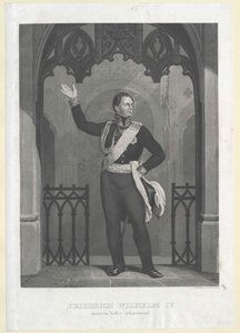 Kongen af Preussen Frederik Wilhelm IV af Artist Unknown
