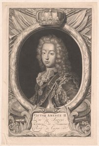 Konge af Sardinien Viktor Amadeus I af Artist Unknown