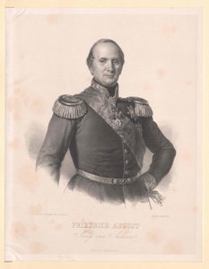Konge af Sachsen Frederik August II af Artist Unknown
