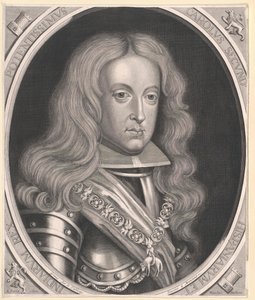 Kongen af Spanien Karl II af Artist Unknown