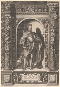 Kong af Spanien Philipp II af Artist Unknown