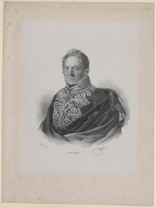 Klemens Graf Brandis (print) af Artist Unknown