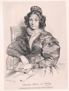 Klementyna Tanska af Artist Unknown