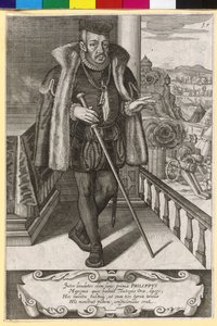 Landgreve af Hessen Philipp I den ædle af Artist Unknown