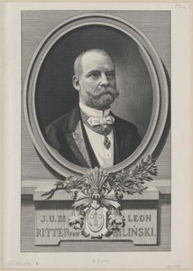 Leon Ritter Bilinski (print) af Artist Unknown