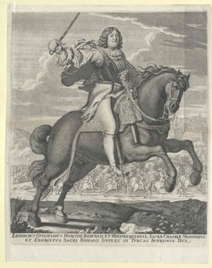 Leopold Wilhelm I af Baden-Baden af Artist Unknown