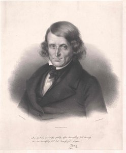 Leopold Zunz (tryk) af Artist Unknown