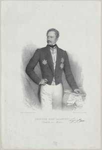 Leopold greve Lazansky af Artist Unknown