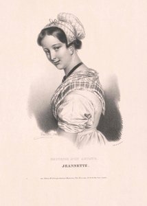 Levede omkring 1826 Jeannette af Artist Unknown