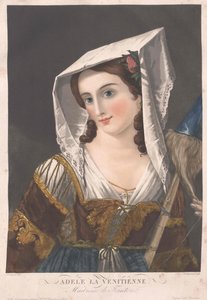 Levede i det 16. århundrede Adele La Venitienne af Artist Unknown