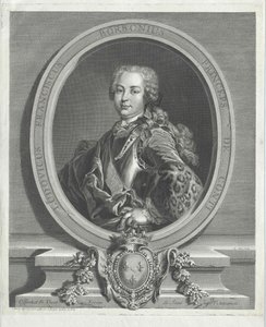 Ludwig Franz hertug Conty af Artist Unknown