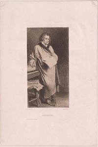 Ludwig van Beethoven af Artist Unknown