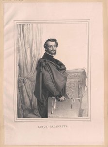 Luigi Calamatta af Artist Unknown