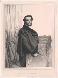 Luigi Calamatta af Artist Unknown