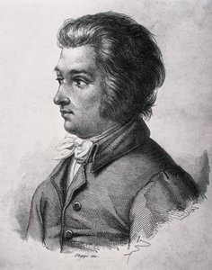MOZART, Wolfgang Amadeus (1756-1791). Østrigsk komponist af klassisk musik. af Artist Unknown