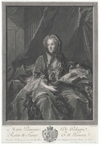 Maria Leszczynska af Artist Unknown