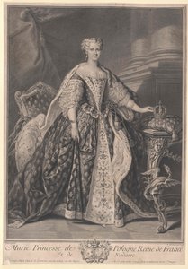 Maria Leszczynska af Artist Unknown