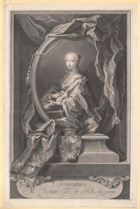 Maria Clementine Sobieska af Artist Unknown