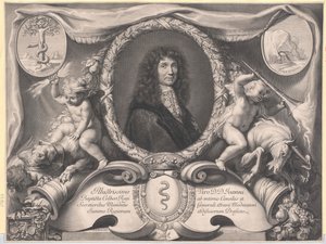 Markisen af Seignelay Colbert af Artist Unknown