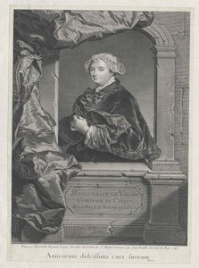 Marthe-Marguerite Le Valois de Villette de Murcay af Artist Unknown