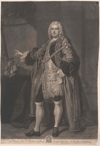 Borgmester i London Robert Ladbroke af Artist Unknown