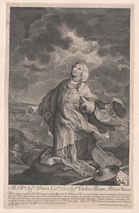 Michelina af Pesaro, af Artist Unknown