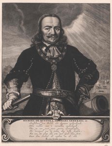 Michiel Adriaanszoon Ruyter af Artist Unknown