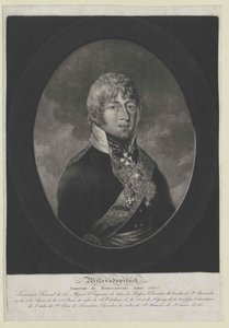 Mikhail Andreyevich greve Miloradovich af Artist Unknown