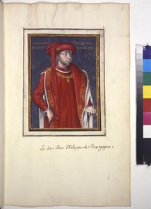 Miniature, :, Philip III . den gode af Artist Unknown