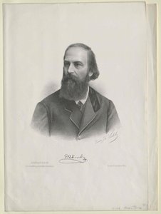 Moritz Terke (print) af Artist Unknown