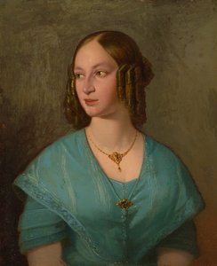 Fru Daniel Embury (Emma Catherine Manley) af Artist Unknown