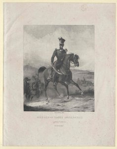 Napoleon III kejser af Frankrig, af Artist Unknown