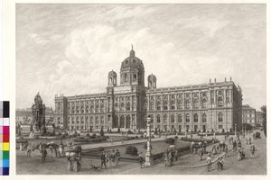 Naturhistorisk museum i Wien af Artist Unknown