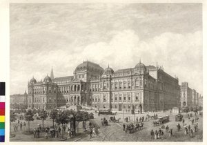 Nyt universitet i Wien af Artist Unknown