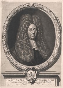 Nicolaus August Ruland (print) af Artist Unknown