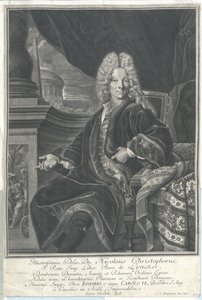 Nicolaus Christoph baron von Lyncker af Artist Unknown