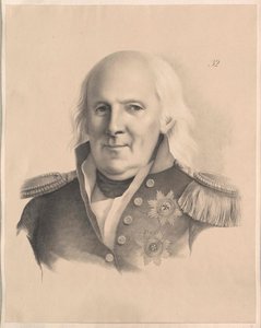 Nikolai Semenovic Mordvinov (print) af Artist Unknown