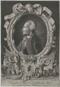 Pasquale Paoli af Artist Unknown