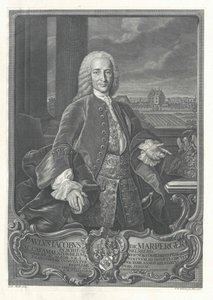 Paul Jakob von Marperger af Artist Unknown
