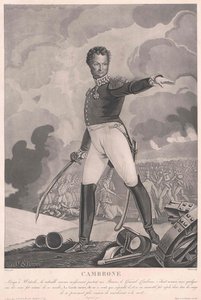 Pierre Jacques Etienne Vicomte Cambronne af Artist Unknown