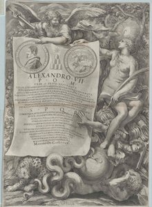 Pave Alexander VII af Artist Unknown