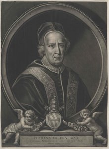 Pave Clement XII (print) af Artist Unknown