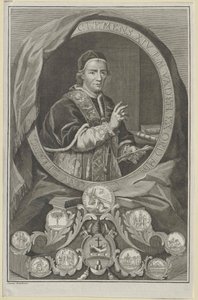 Pave Clement XIV af Artist Unknown
