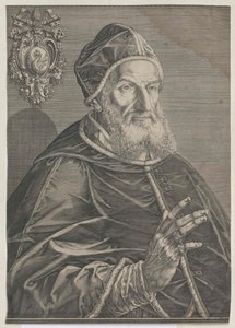 Pave Gregor XIII af Artist Unknown